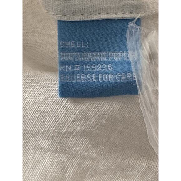 J. McLaughlin Womens Size Small White Avon Sleeveless Butt Up Pleated Shirt NEW - Picture 9 of 12